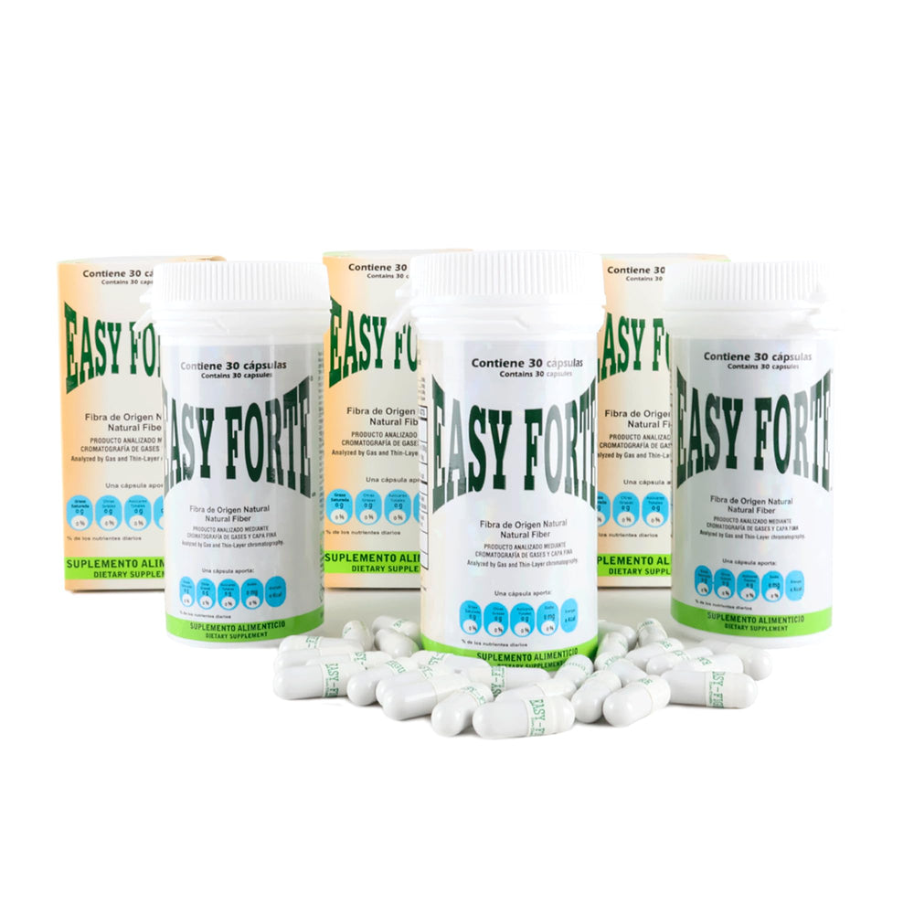 Hero image: Easy Forte 3-pack Natural Fiber Capsules (90 capsules)