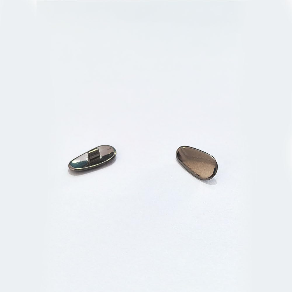 Easy-to-install titanium nose pad for glasses