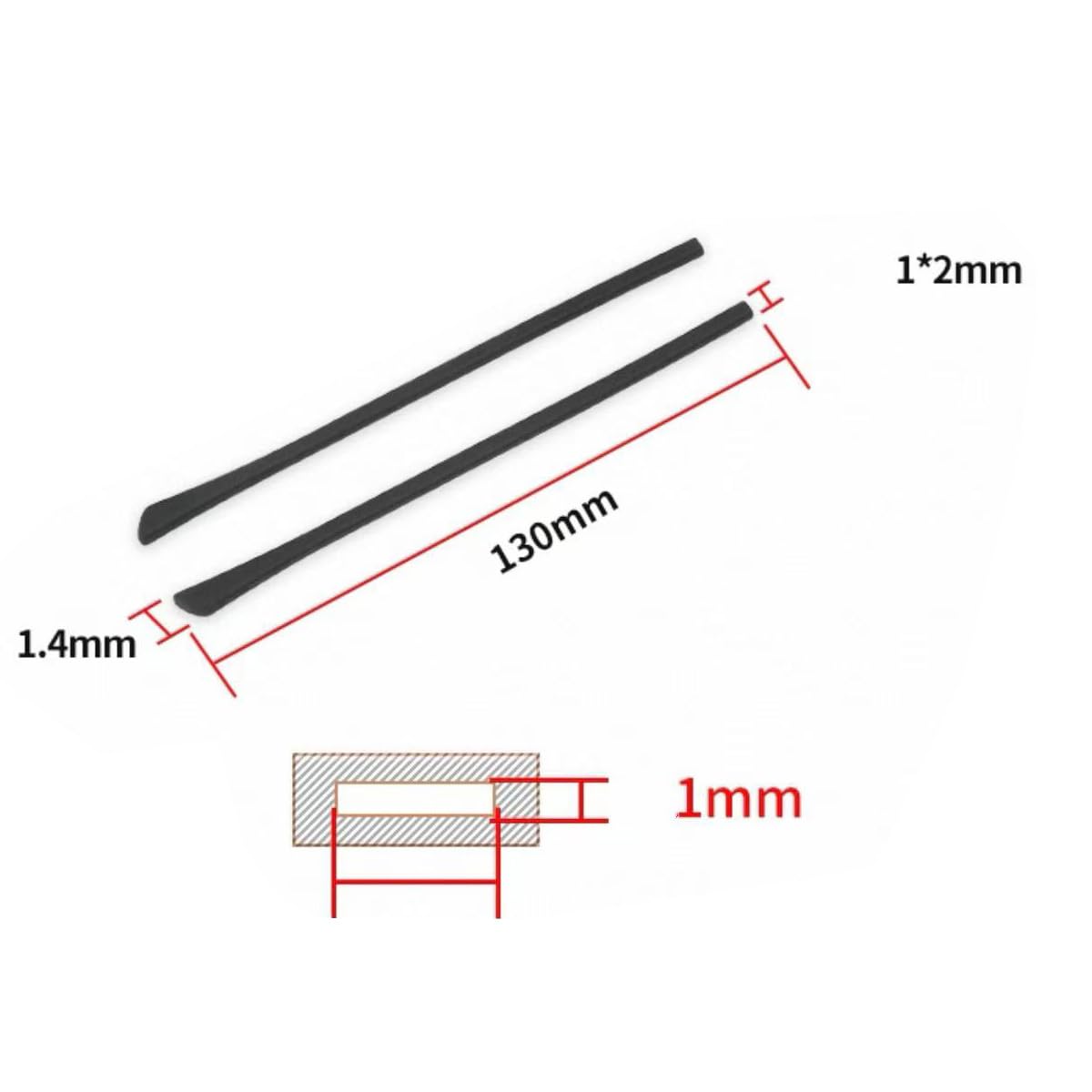 Step-by-step easy installation of replacement temple tips