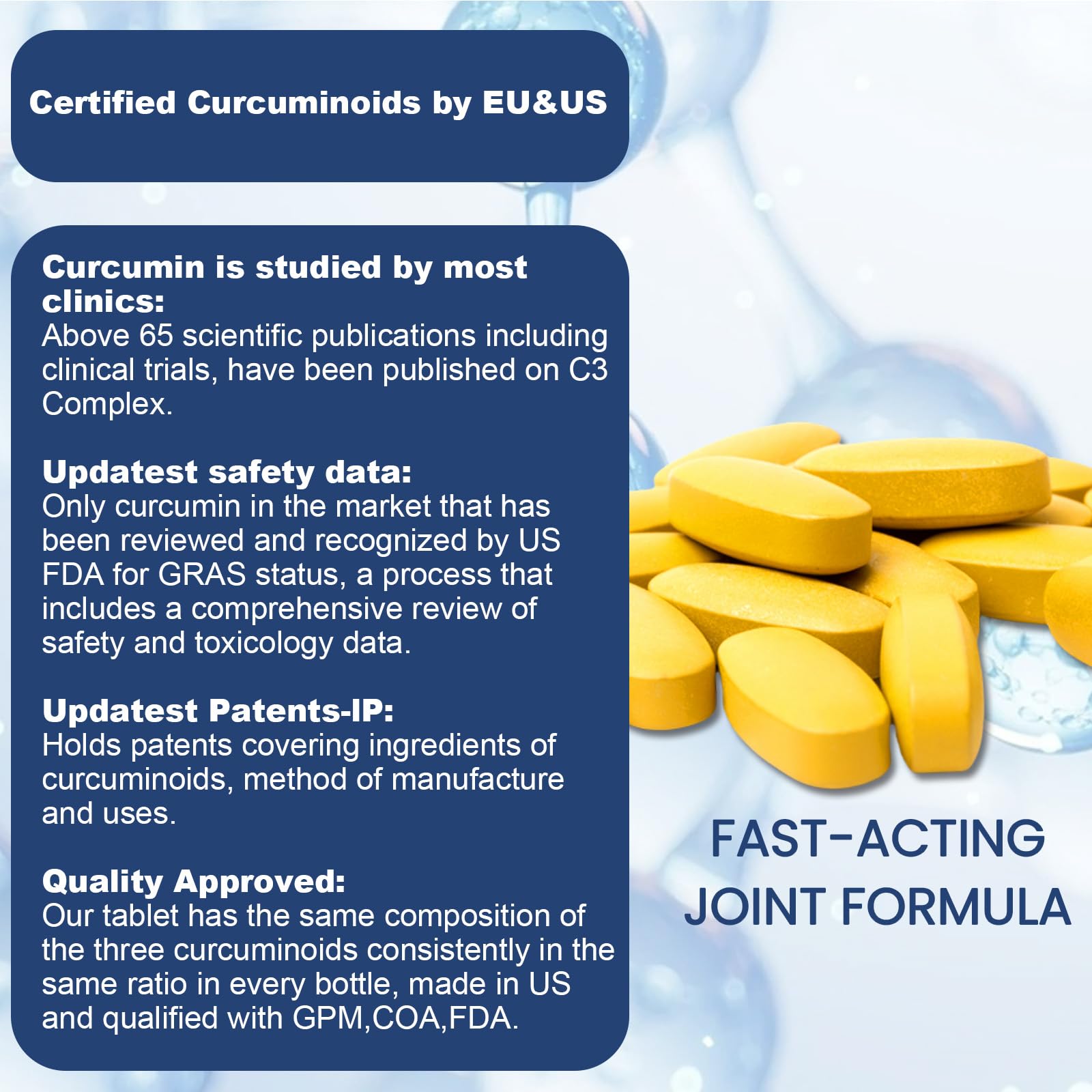 Small easy-to-swallow capsule size for better absorption