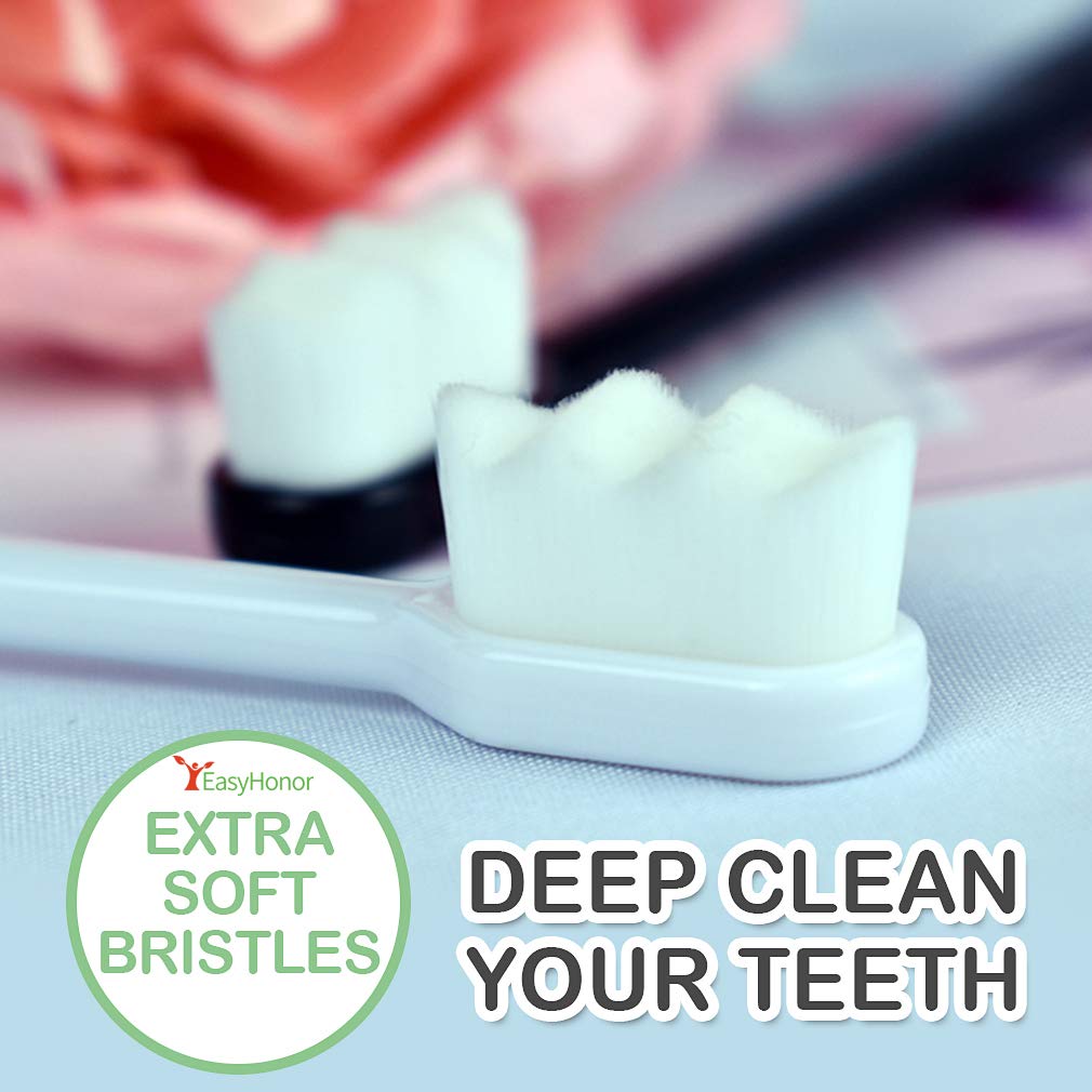 White bristles for daytime use