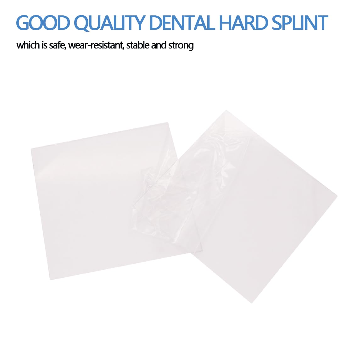 Vacuum forming sheet used for mouth guards and teeth whitening trays