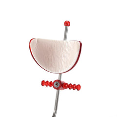 Easyinsmile dental adjustable face mask side view red