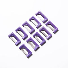 Flexible bendable IPR strip expanding on tooth