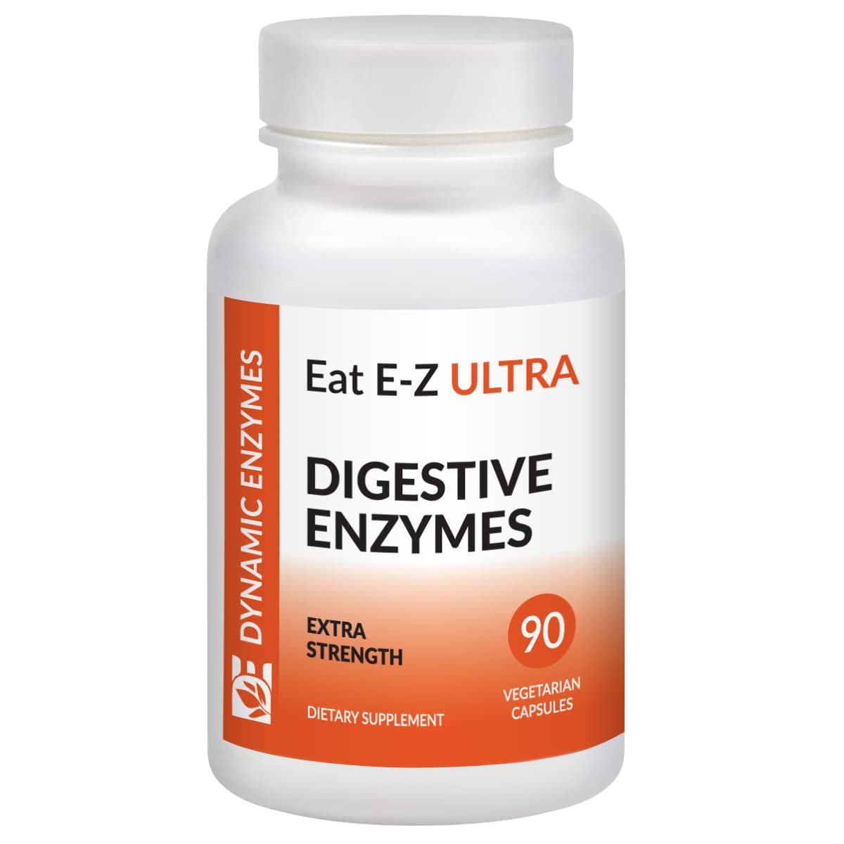 Eat E-Z Ultra Digestive Enzymes bottle with capsules