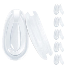 5-pack Eazean replacement nose pads for Oakley eyewear - clear silicone