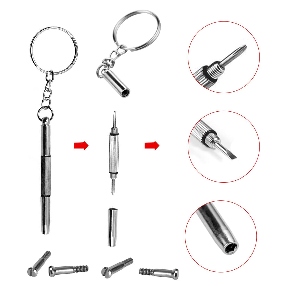 Eazean hinge screw replacement kit packaging and contents