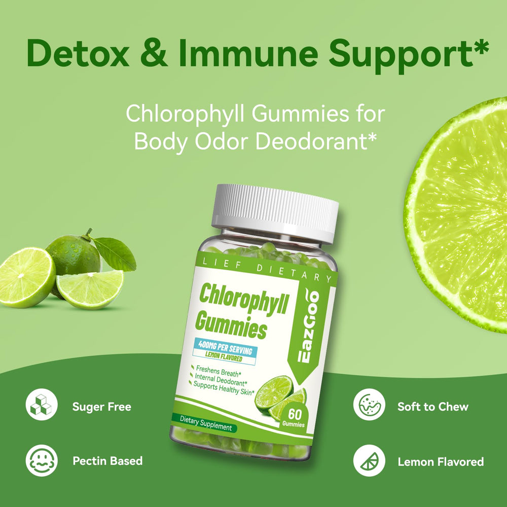 Gummies with supplement icons Vitamin C, B12, Magnesium, Zinc