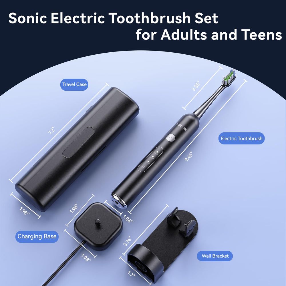 Instruction manual for ECEOLAN sonic toothbrush