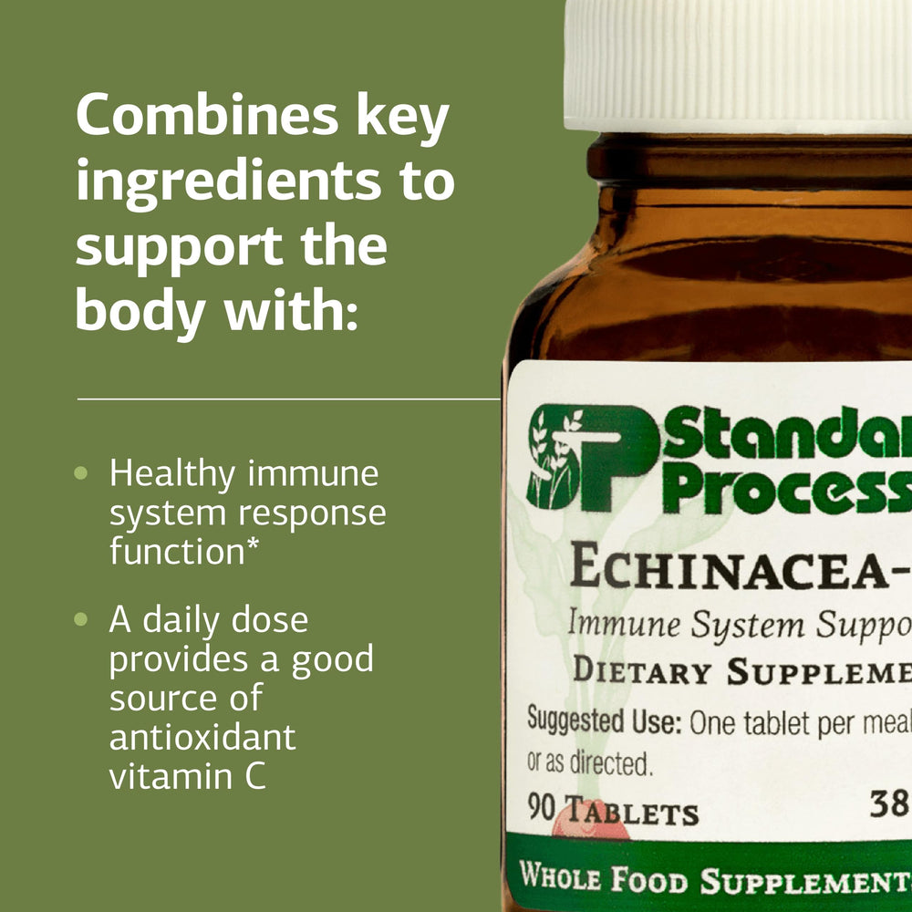 Vitamin C antioxidant support graphic for Echinacea-C