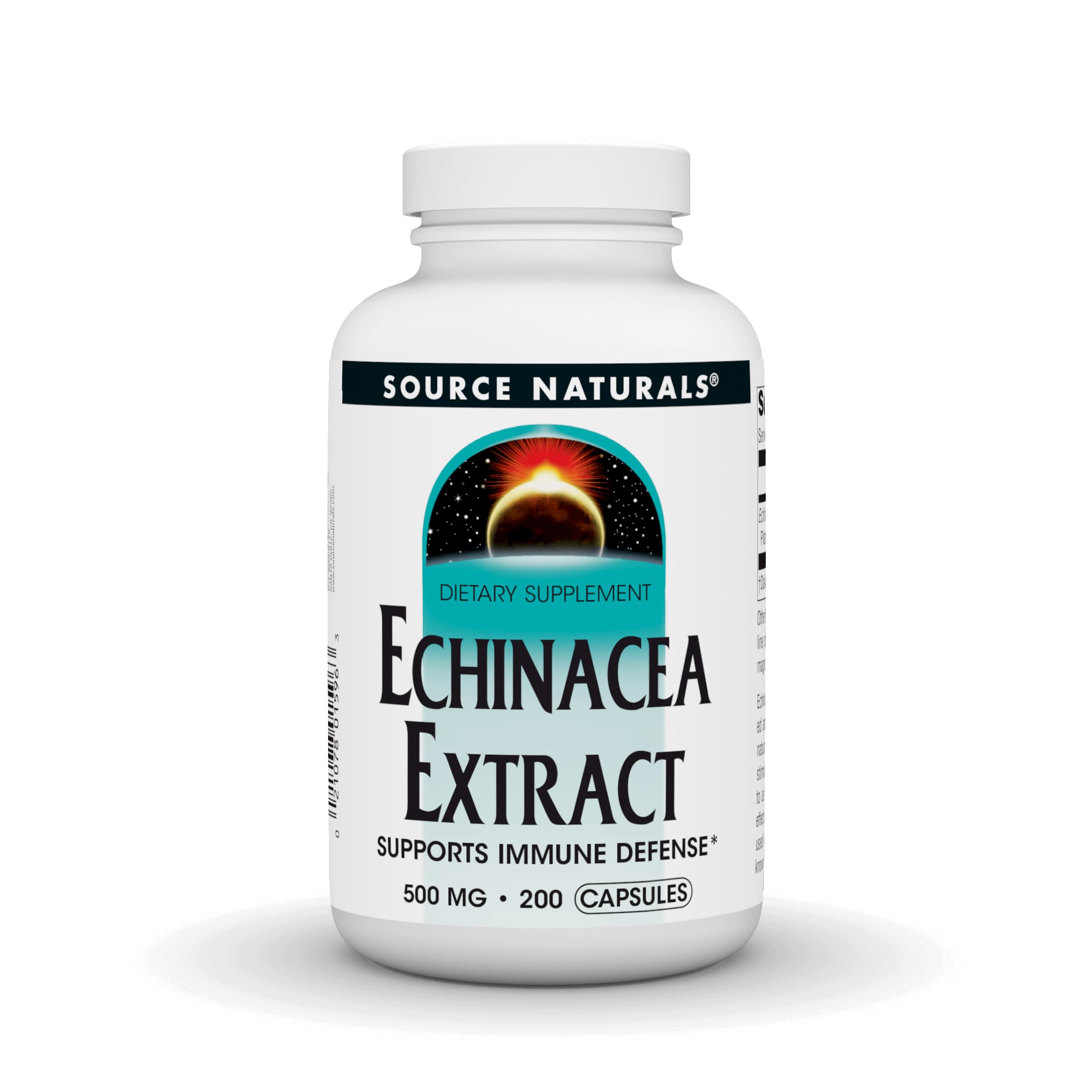 Source Naturals Echinacea Root Extract bottle and label
