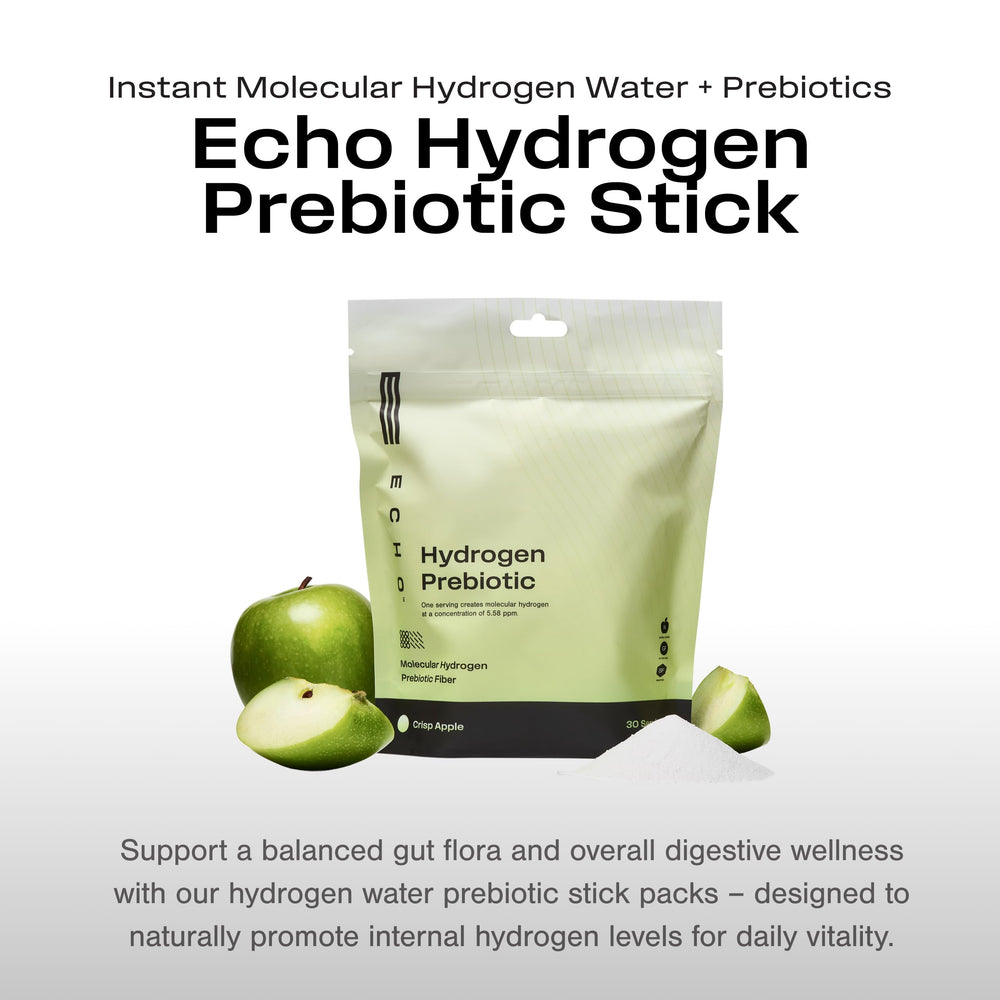 Individual sachet of Echo Hydrogen Prebiotic Drink Mix