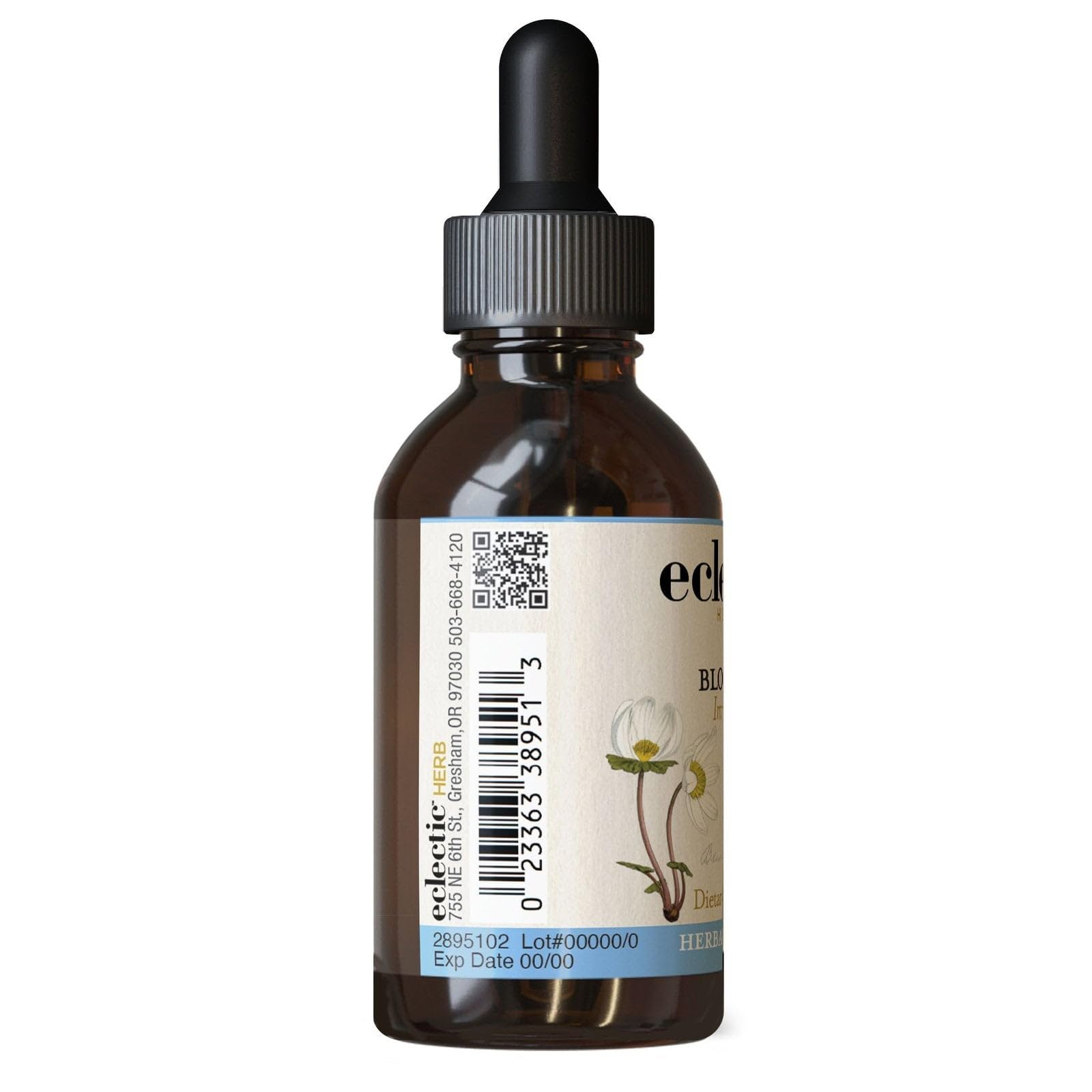 Gluten-free, non-GMO herbal supplement packaging
