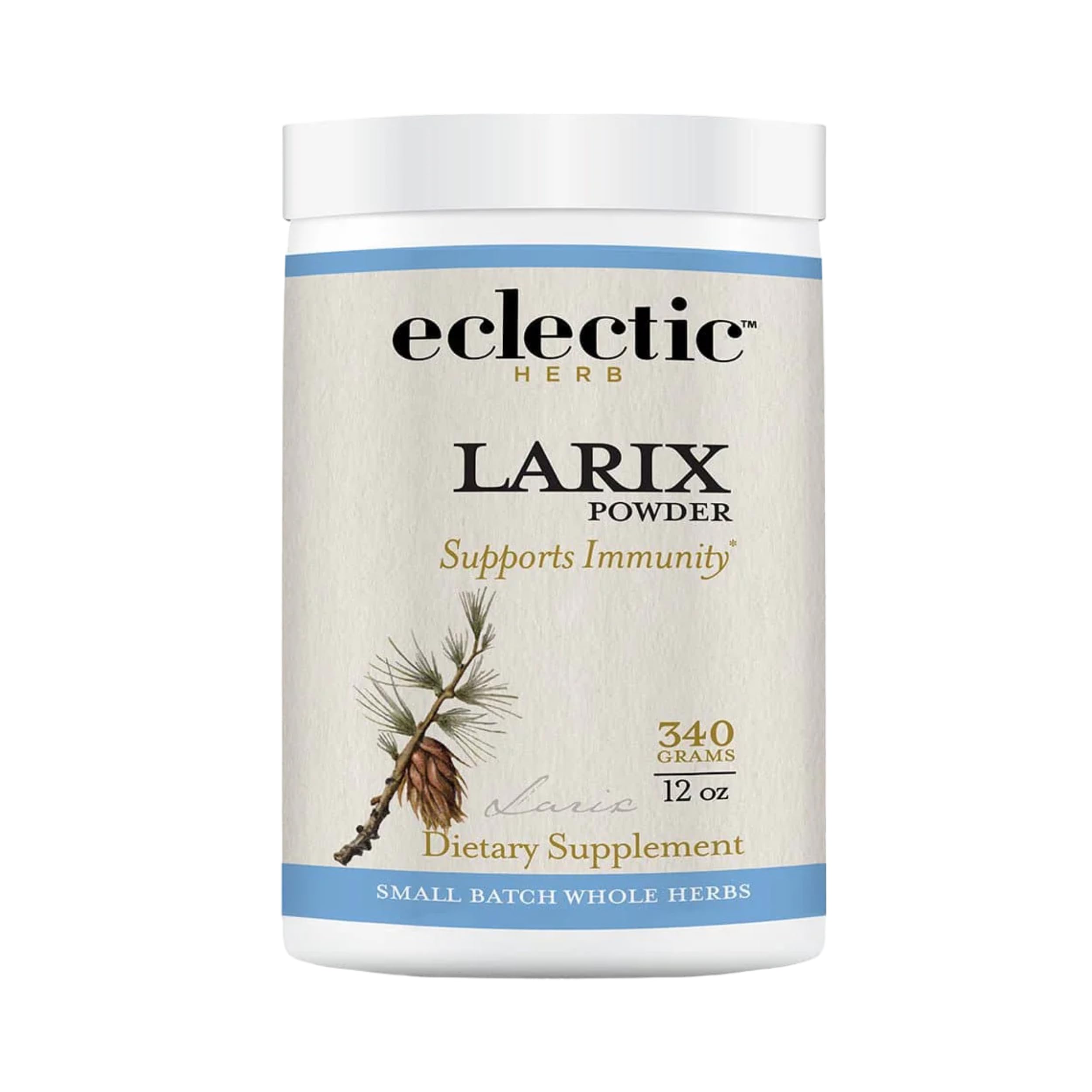 Eclectic Institute Larix Immune Support Powder 12 oz bottle front label
