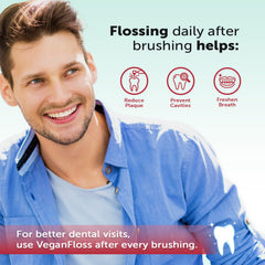 Floss length over 300 feet per pack