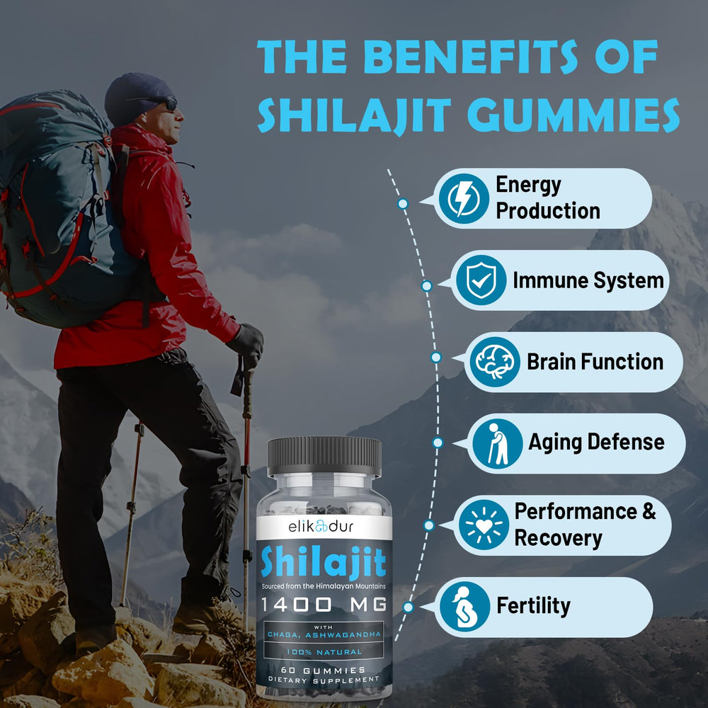 Eco-friendly packaging for Shilajit gummies