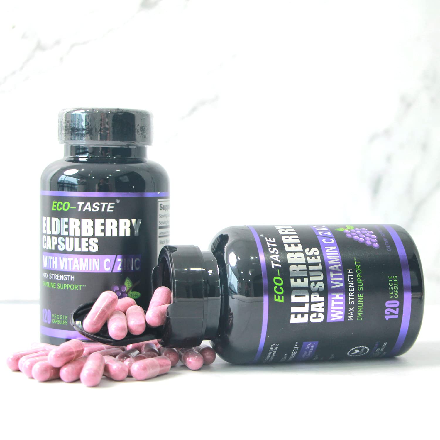 120-count bottle with capsules visible