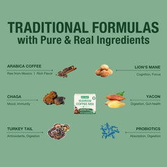 ECO-TASTE packaging and sachets on tray