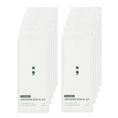 Greenerb Dental Kit – Bamboo toothbrush with natural finish