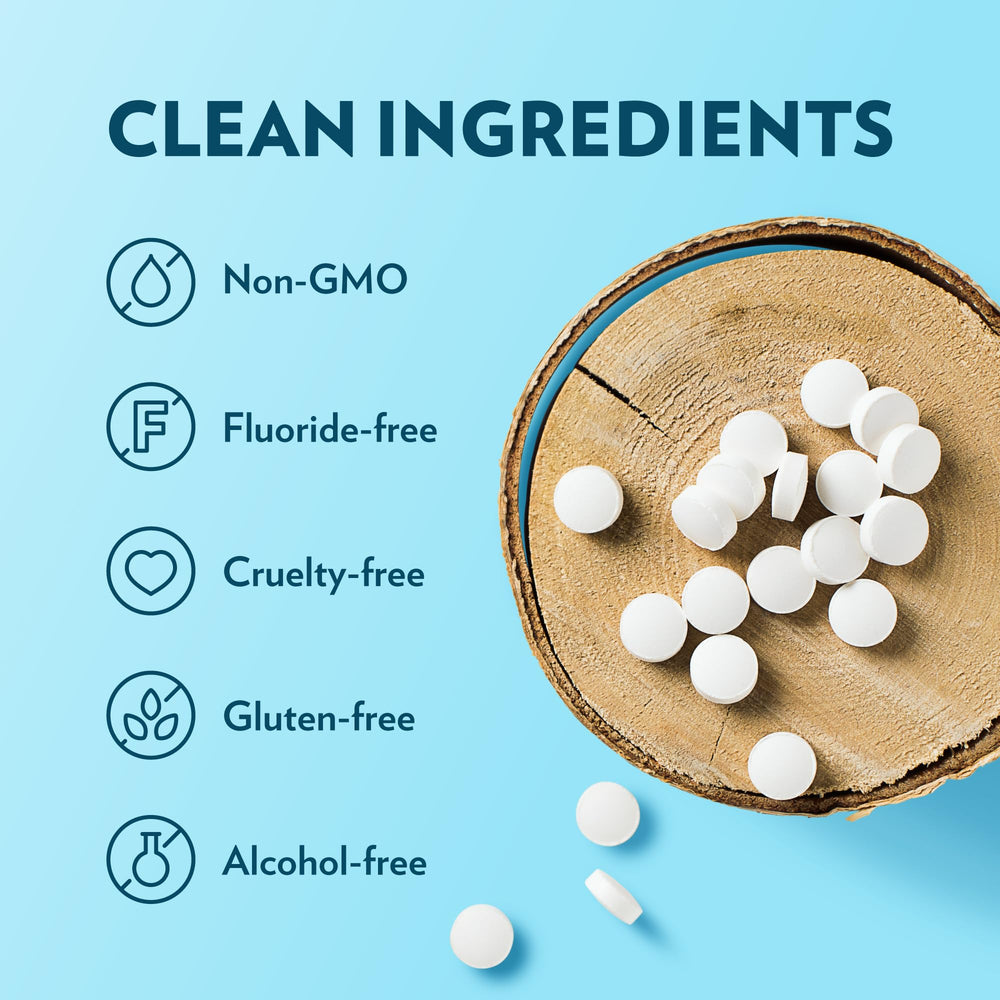 Ingredients: hydroxyapatite, CoQ10, xylitol and oral probiotics