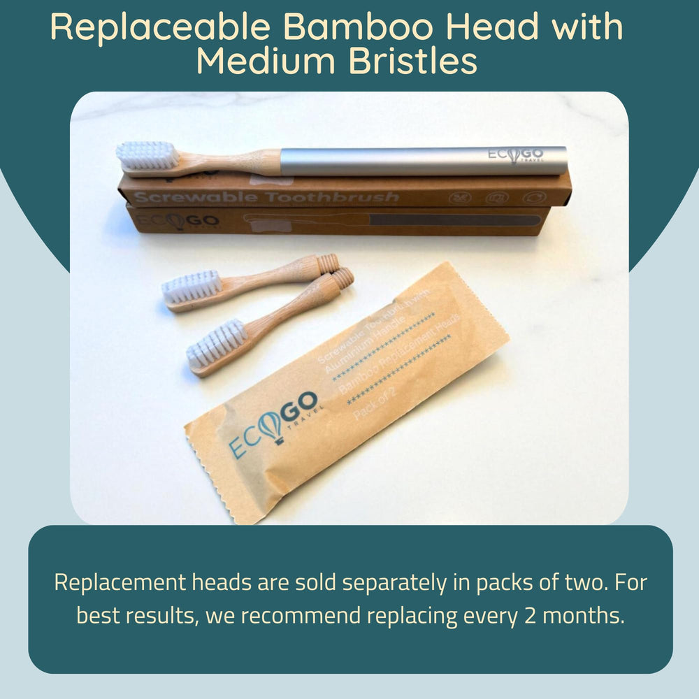 EcoGoTravel toothbrush packaging in recyclable paper box