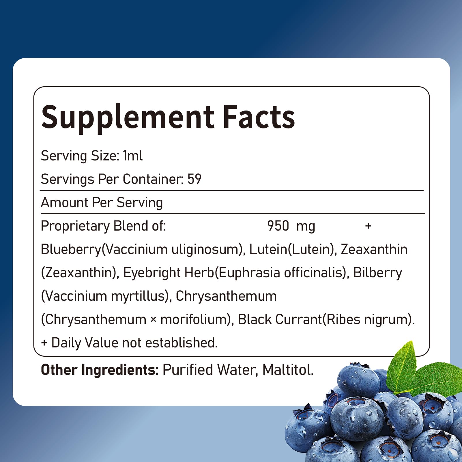 Healthy eyes concept with natural eye health herbs