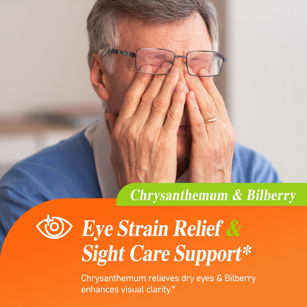 Lutein and Zeaxanthin imagery representing vision support