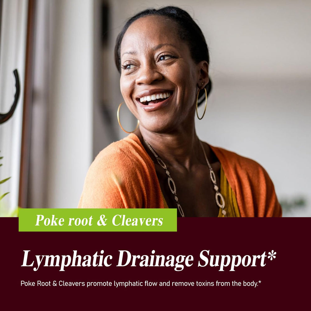 Illustration of ingredients Cleavers, Dandelion, Horsetail with Poke Root