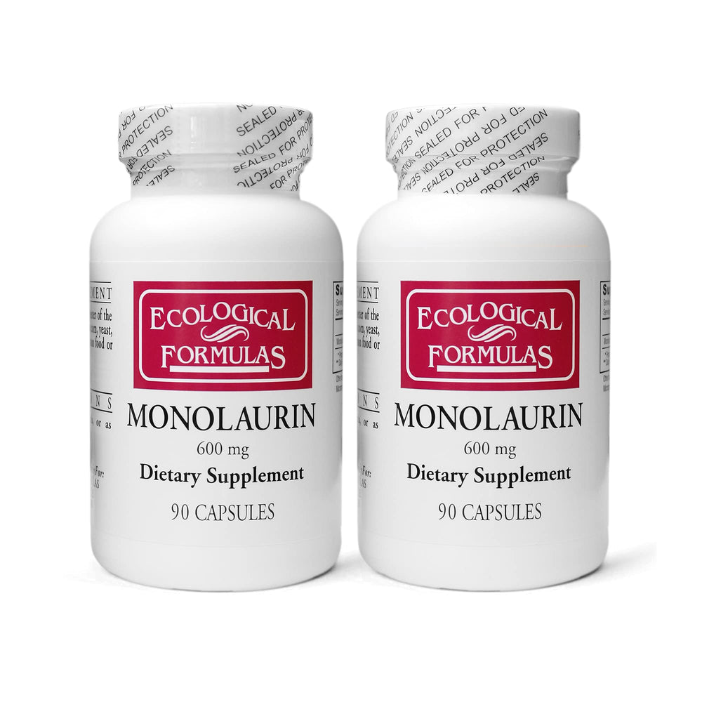 Ecological Formulas Monolaurin two-bottle package