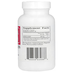 Label of Ecological Formulas Monolaurin 600 mg supplement
