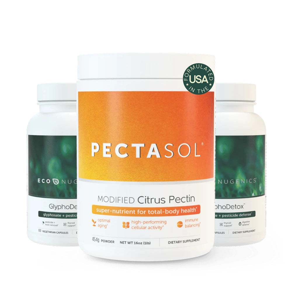 EcoNugenics PectaSol powder tub for detox support