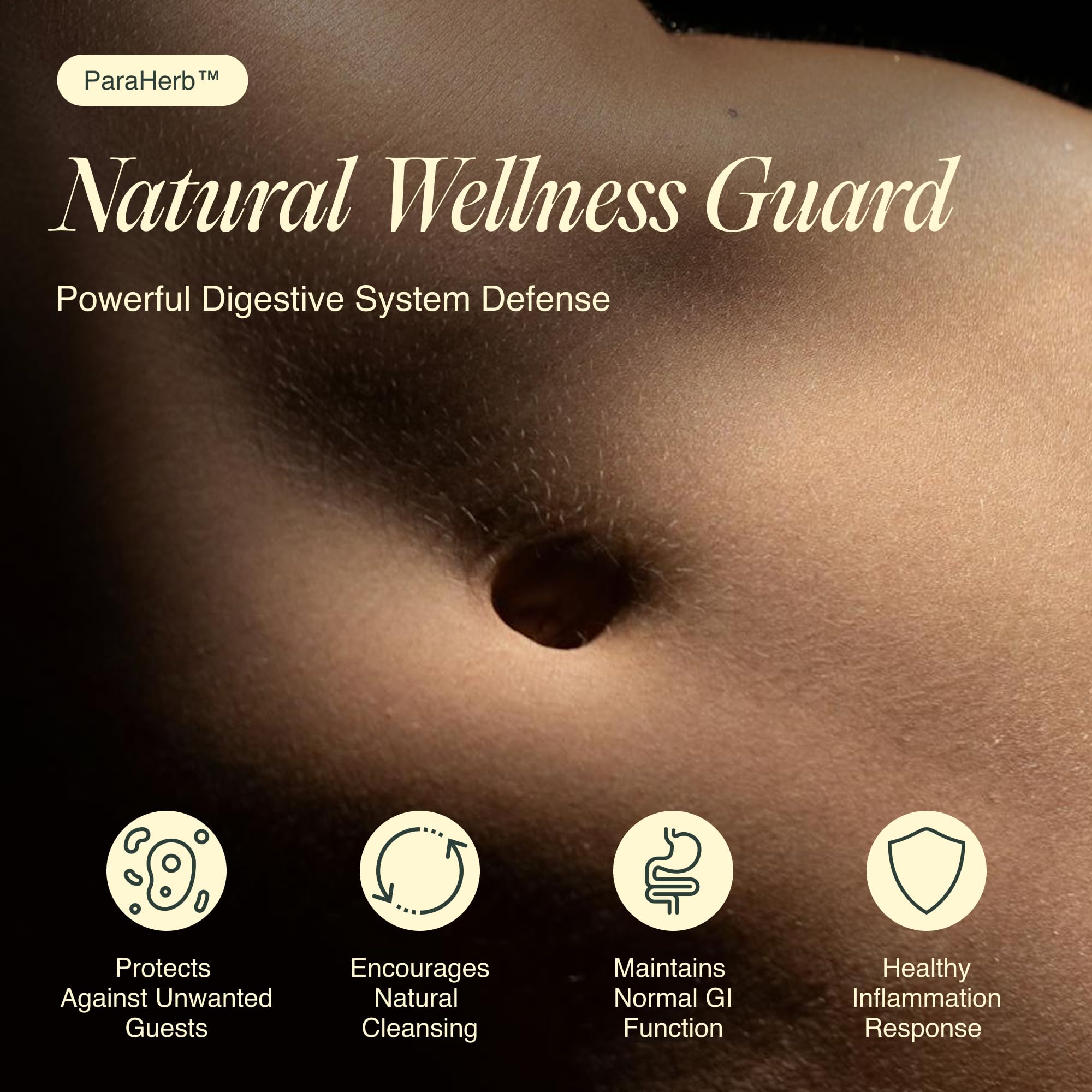 Ecosh ParaHerb ingredients collection highlights herbal blend for comprehensive gut health support