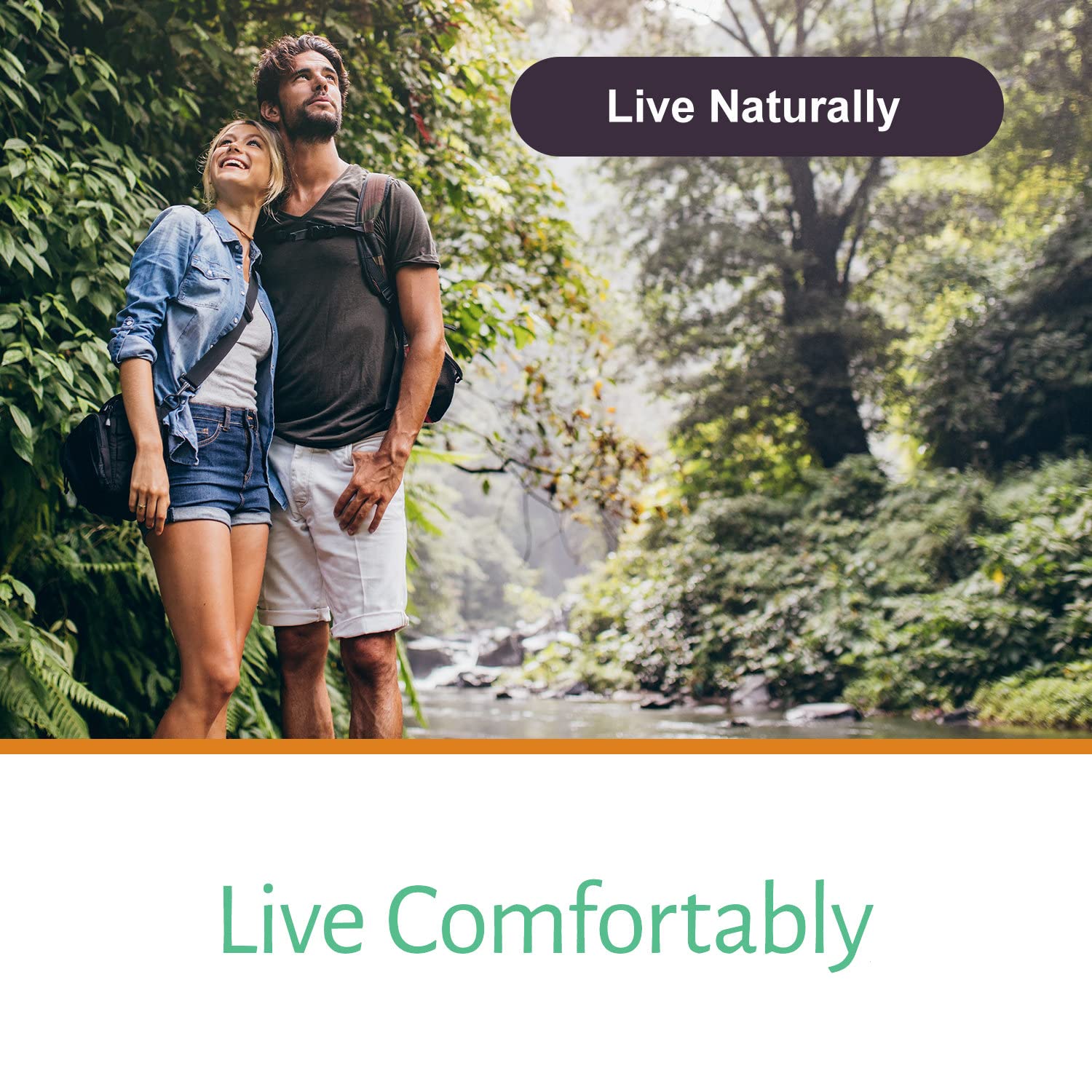 Nutrition facts label for EcoStream Naturals Omega-3