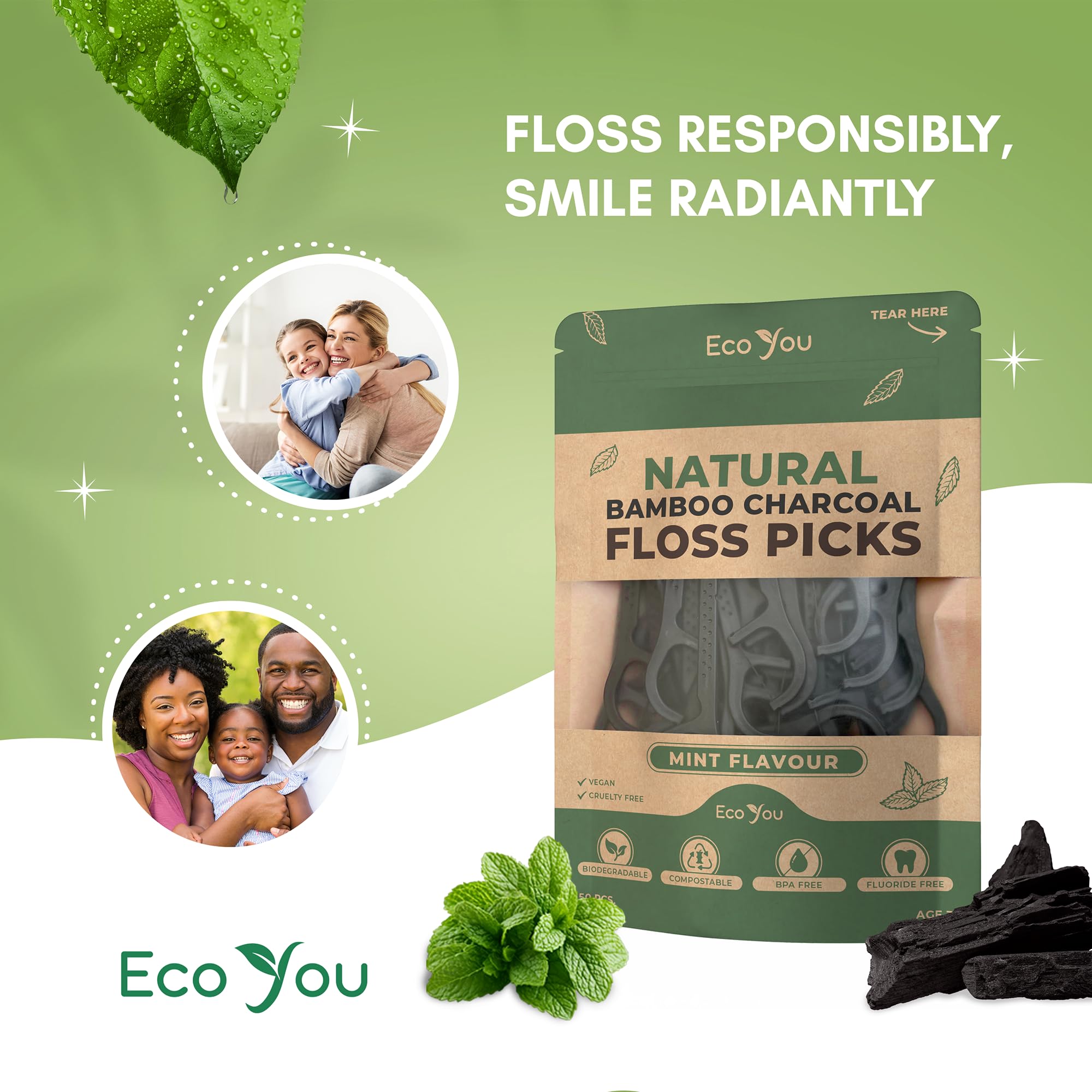 EcoYou packaging on recycled paper