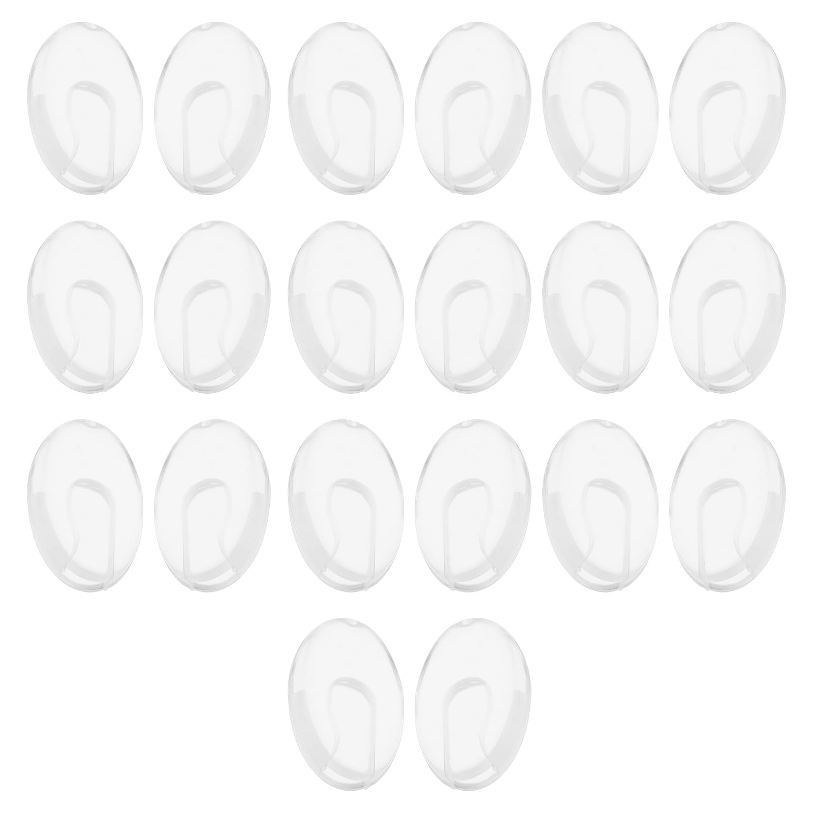 ECSiNG insert nose pads for Silhouette rimless glasses - close-up