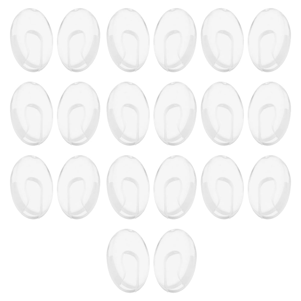 ECSiNG insert nose pads for Silhouette rimless glasses - close-up