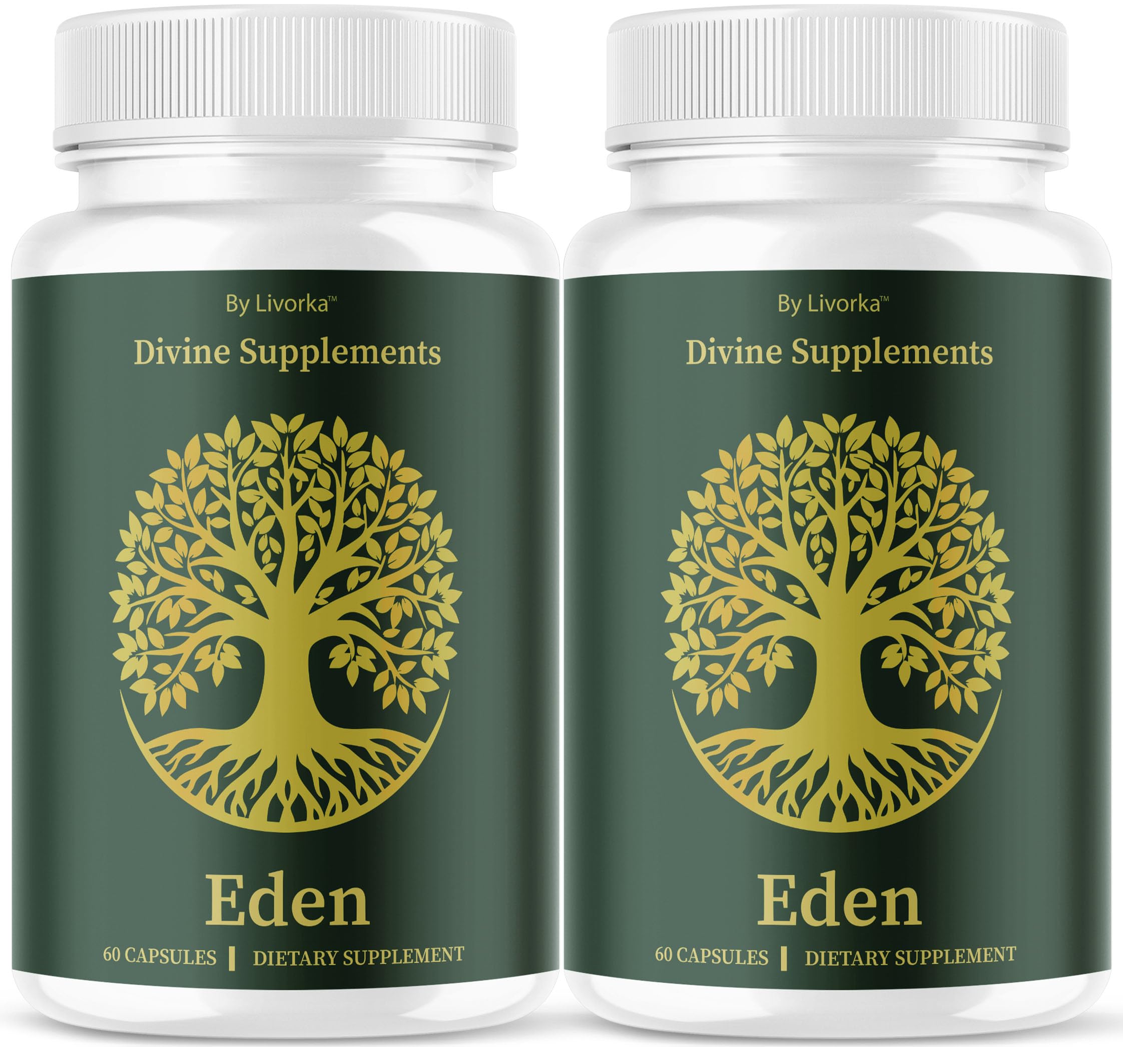 Two-pack Eden Capsules packaging