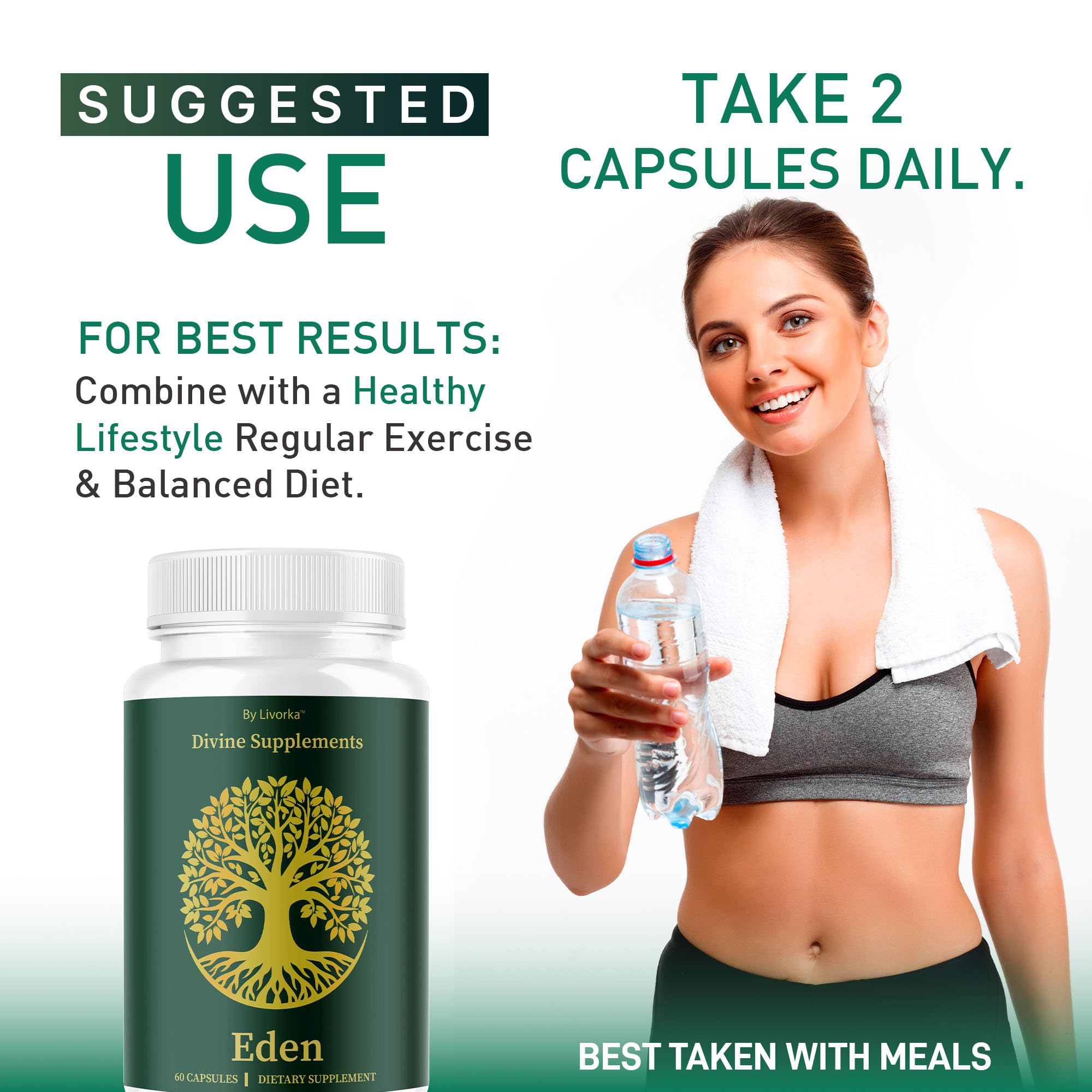 Advanced formula Eden Capsules bottle