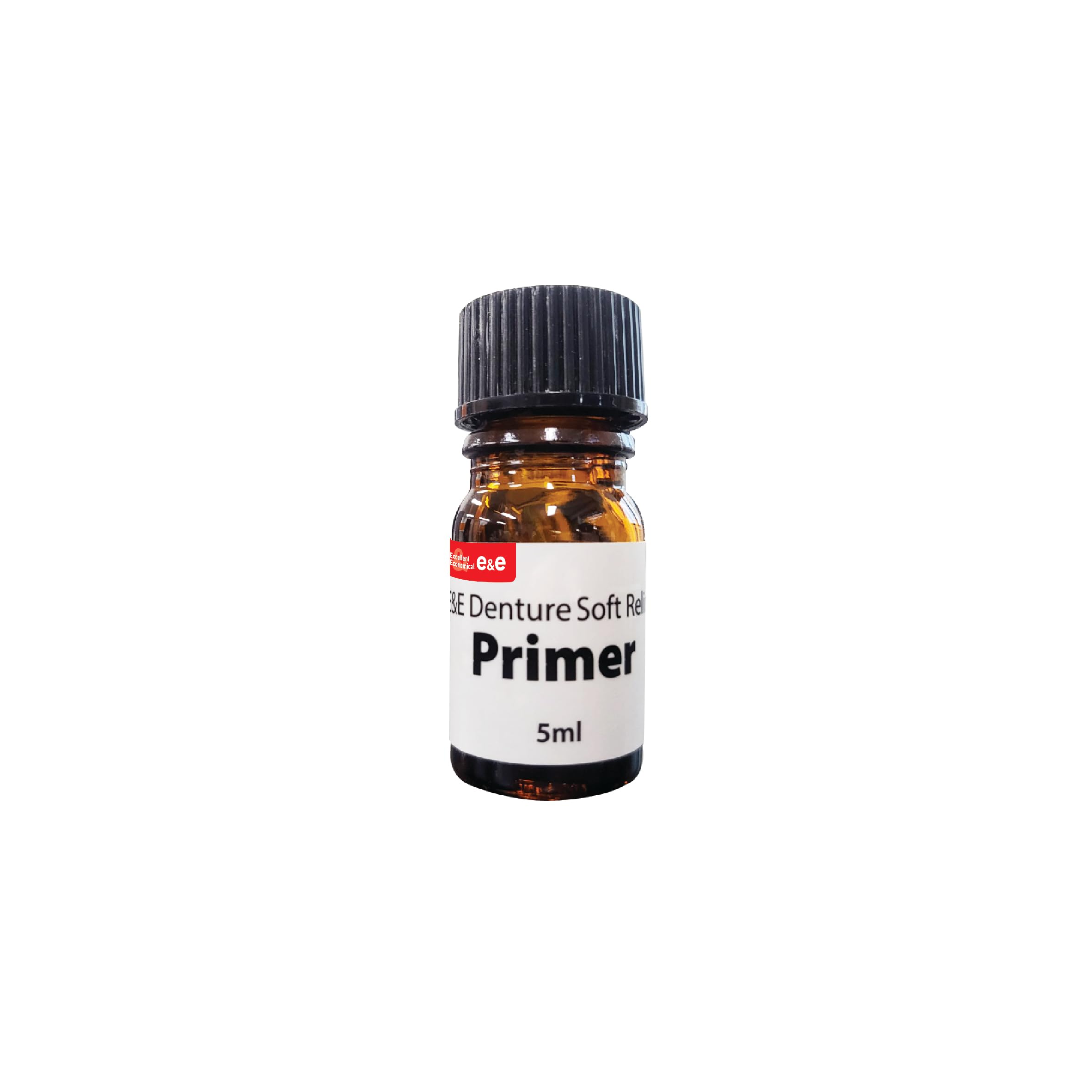 Close-up of durable bond for acrylic dentures