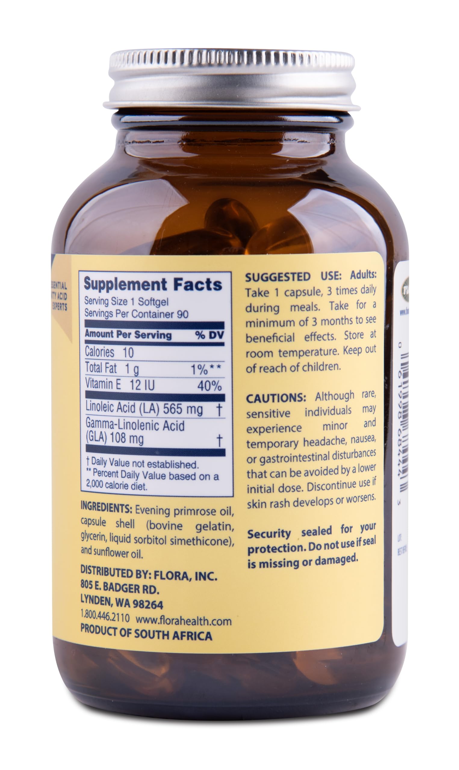 Graphic illustrating GLA and omega-6 fatty acids in Efamol EPO