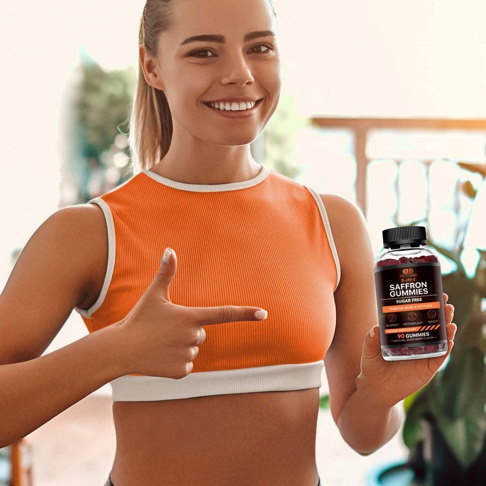 Serving suggestion: daily saffron gummy for mood and energy