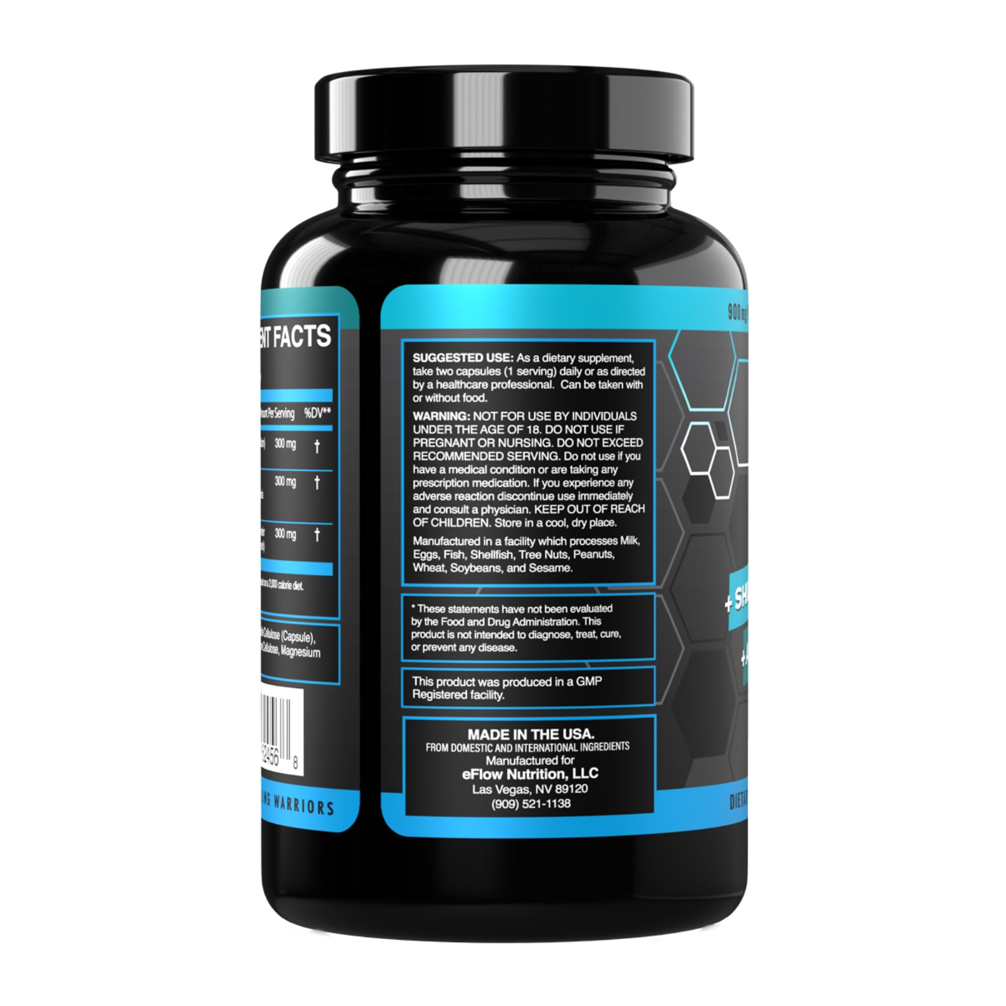 Natural wellness stack for vitality and hormonal balance