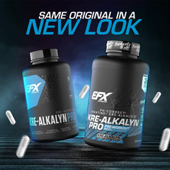 EFX Kre-Alkalyn Pro capsules in bottle