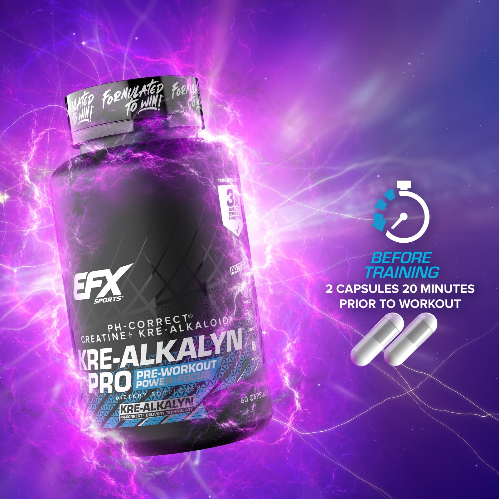 Kre-Alkalyn Pro ingredients list image