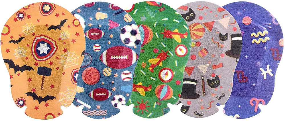 Bright, playful EGOOL eye patch designs for lazy eye treatment