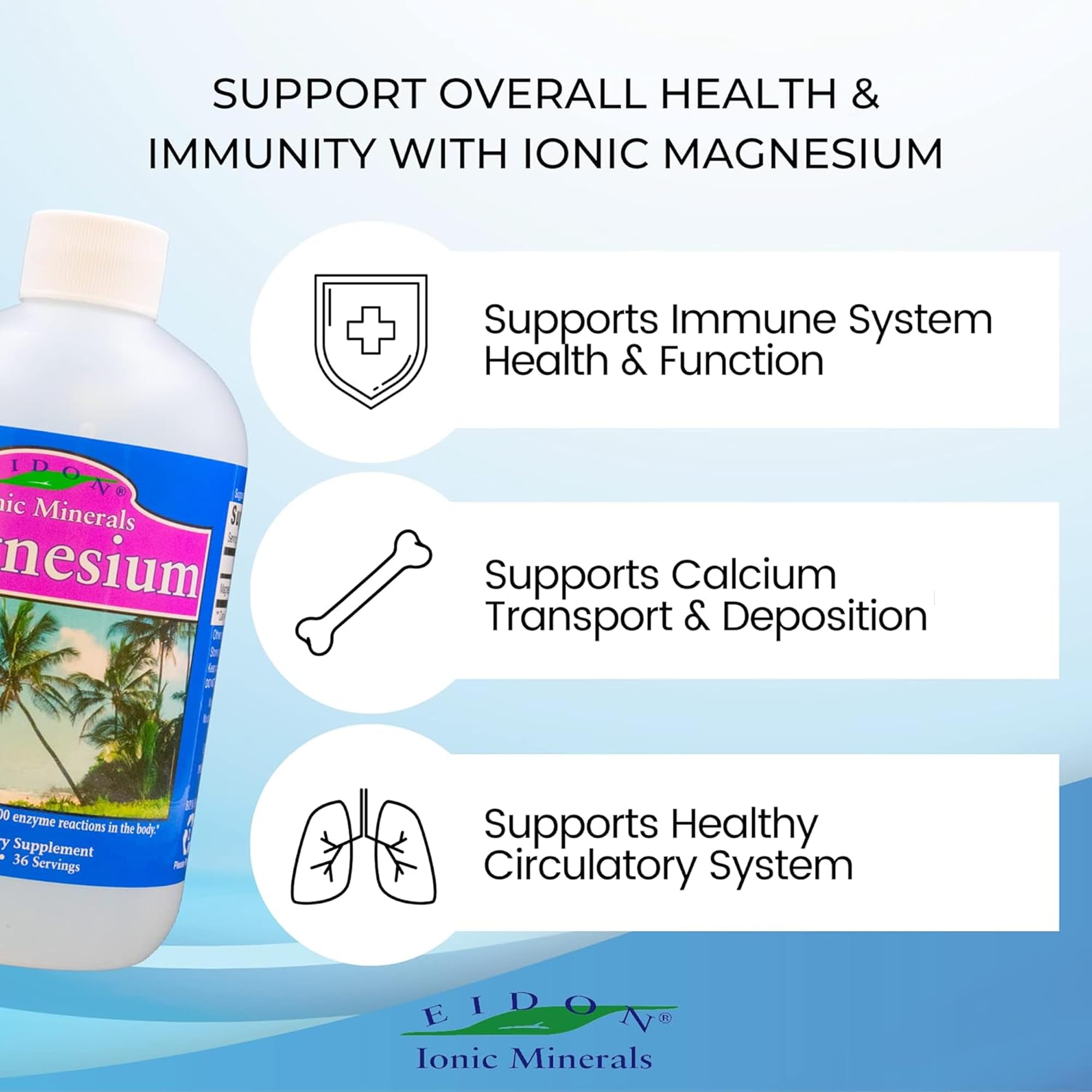 Made in the USA Eidon Magnesium supplement