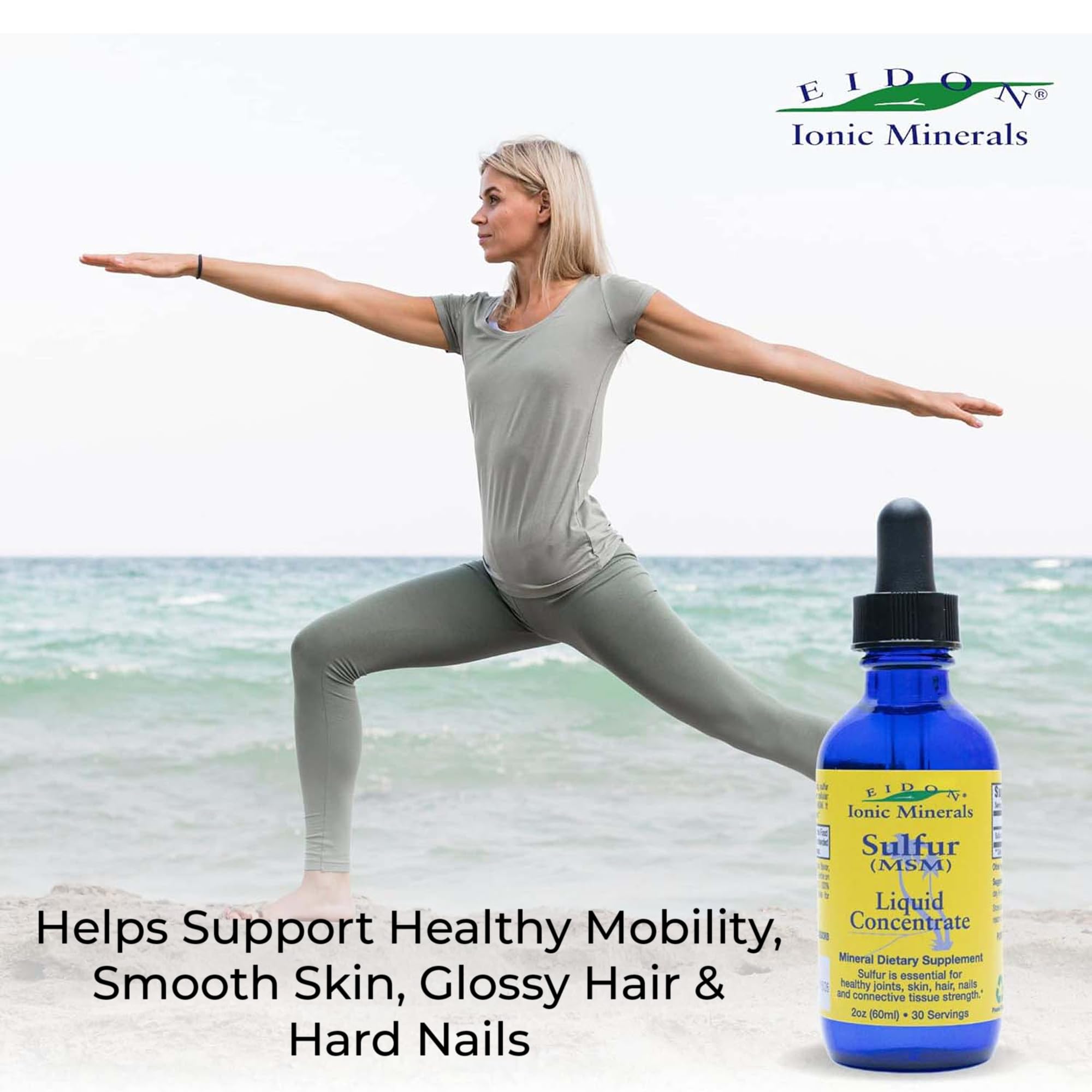 Made in the USA quality badge on Eidon product packaging