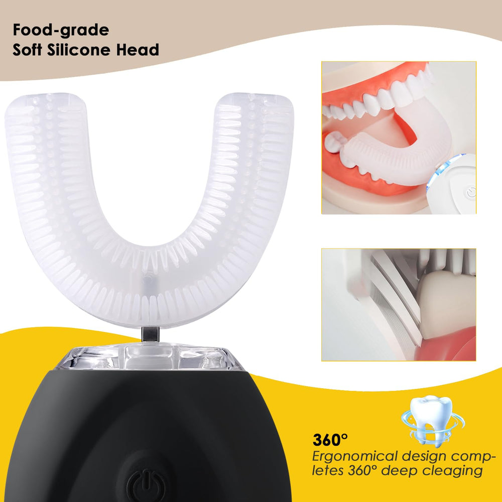 Tongue cleaning brush head included