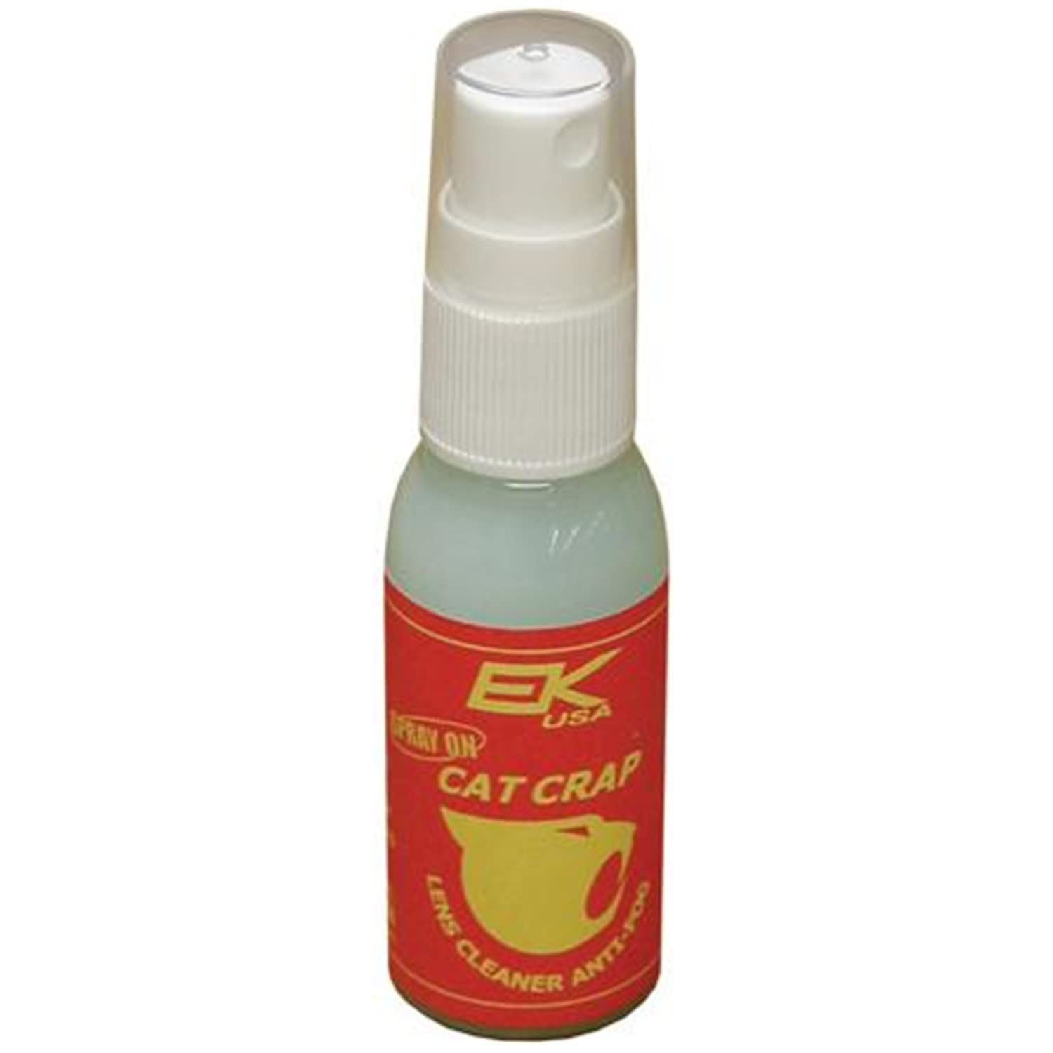 EK Cat Crap Spray-On Lens Cleaner Anti-Fog 10808B for eyewear and goggles
