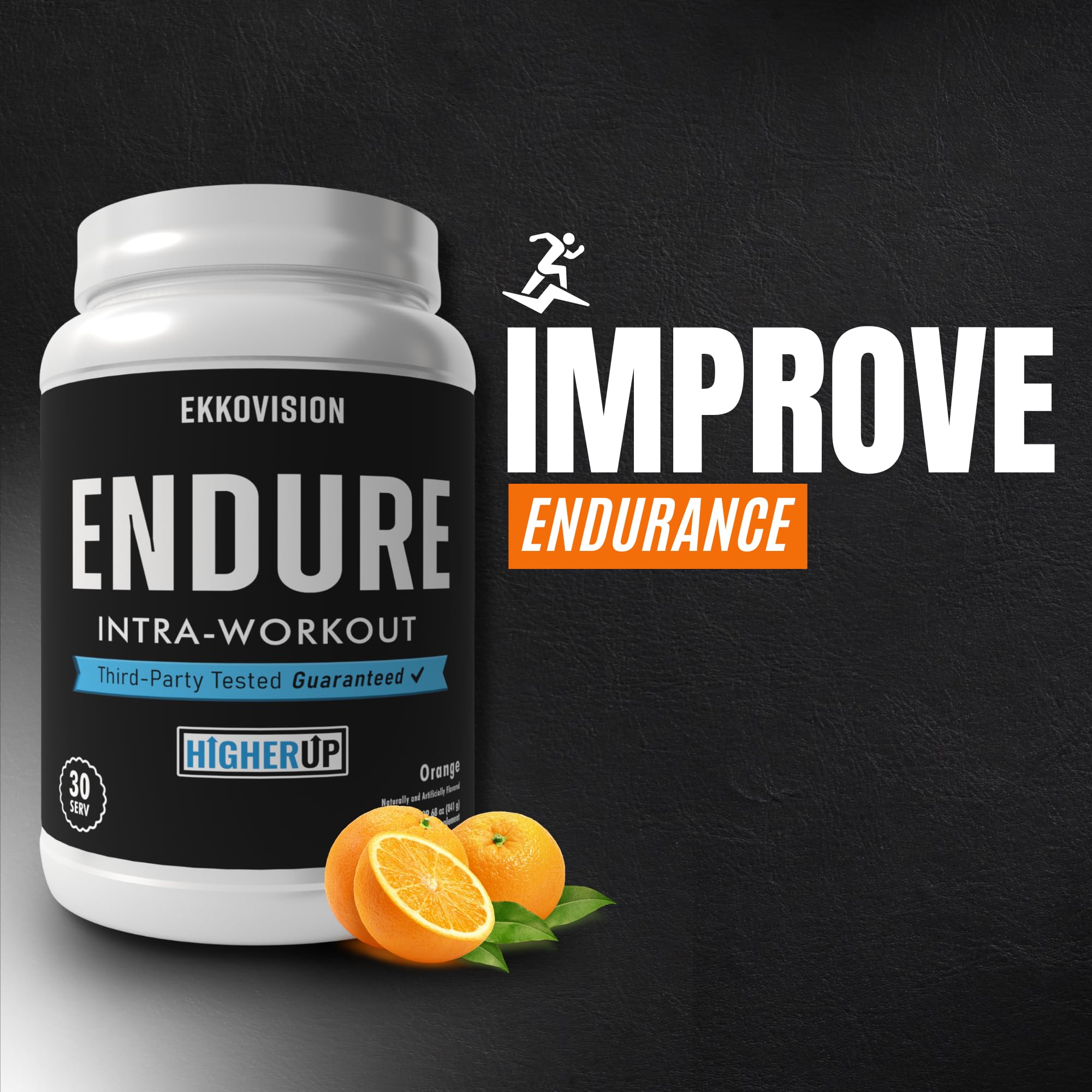 Ekkovision Endure Intra Orange powder dispensing for precise serving